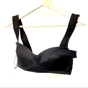 Minimal Animal Ribbed Bikini Swimsuit Bra top.